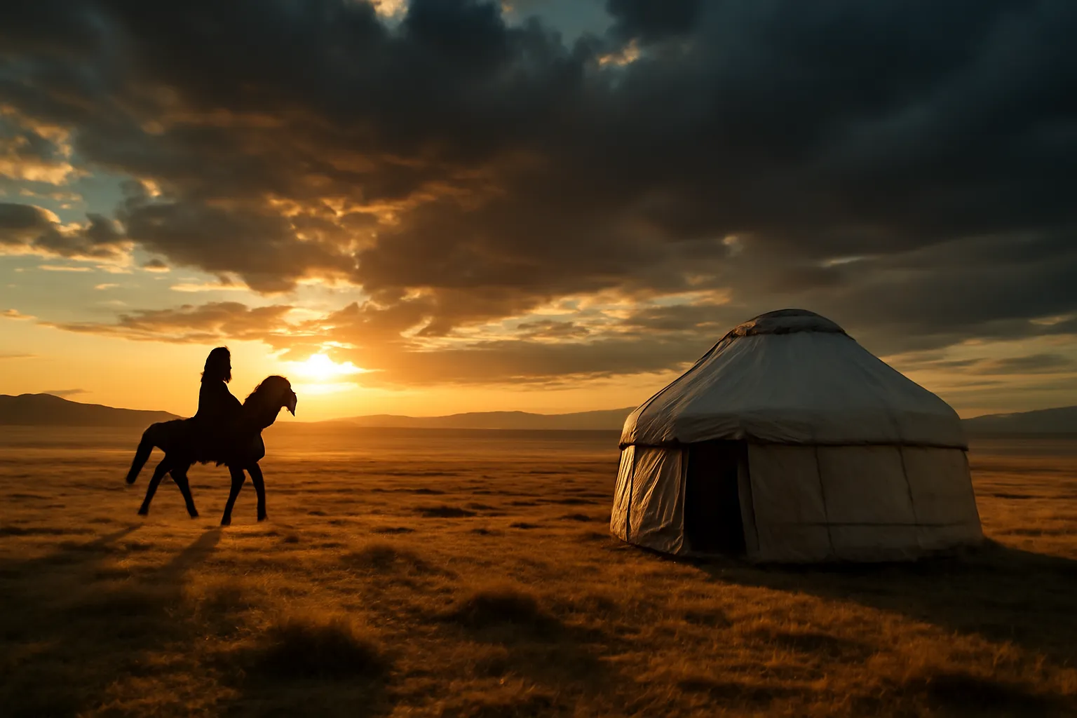 Itinéraire Kazakhstan 10 jours, steppe et yourte nomade